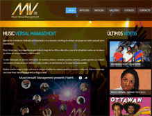 Tablet Screenshot of musicversal.com
